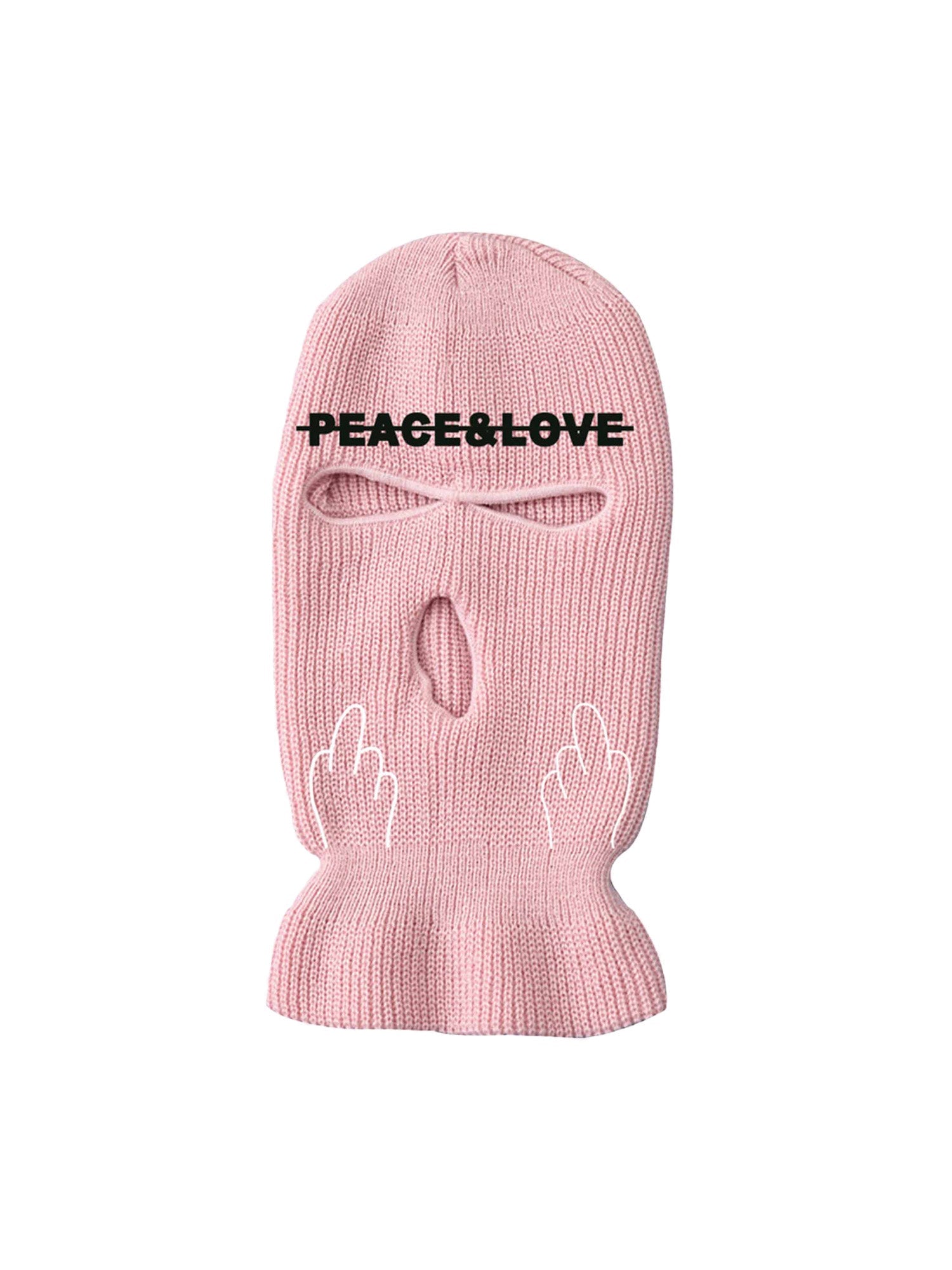 Thesupermade Peace & Love Scarpe Balaclava