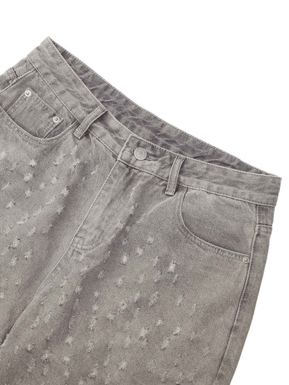 Short en jean déchiré de style niche Thesupermade High Street