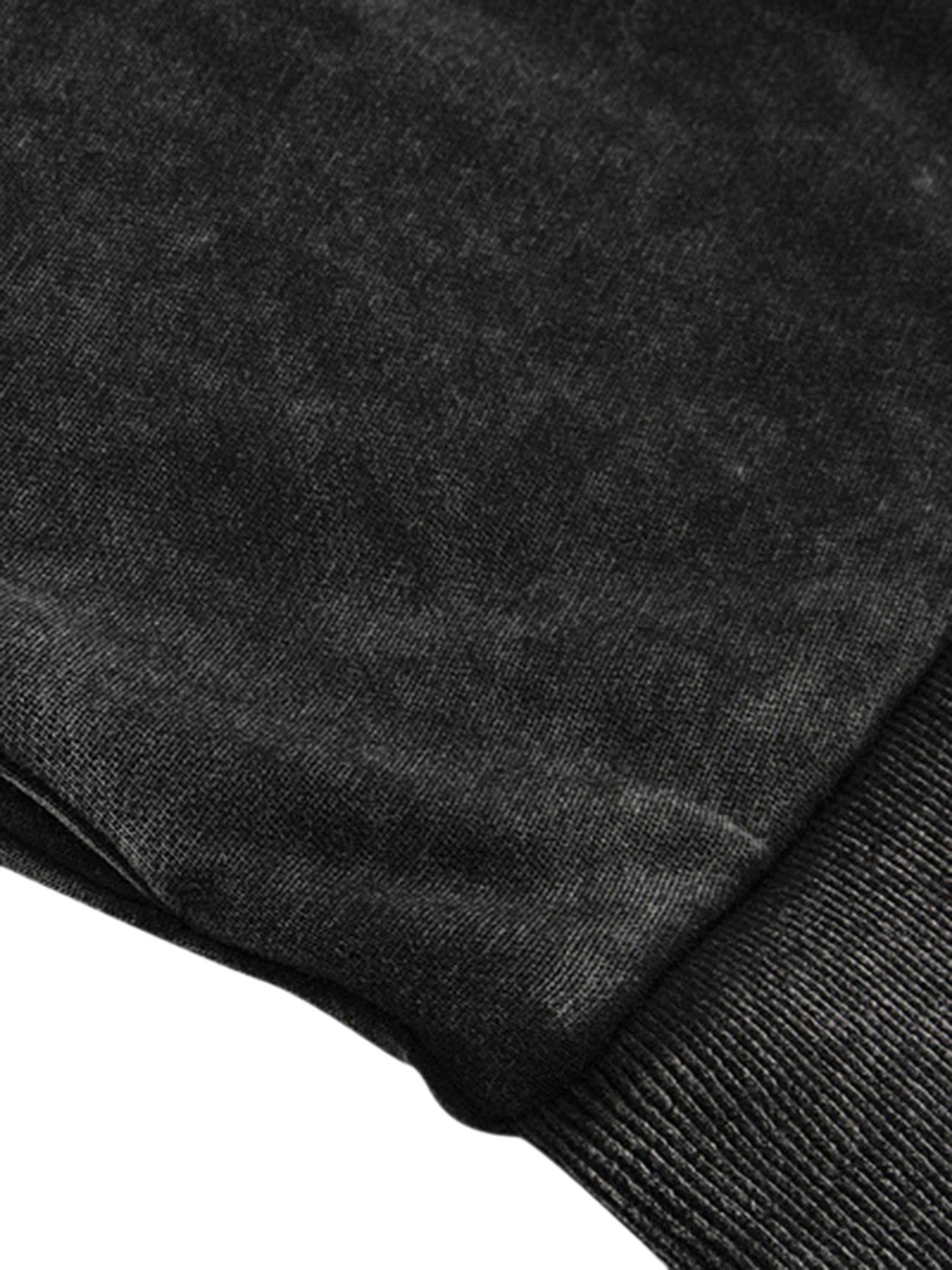 Thesupermade – Gewaschenes und gealtertes Kapuzensweatshirt – 1674 