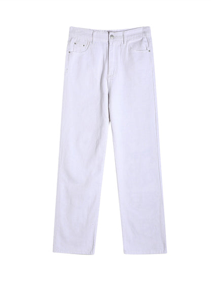 Thesupermade Jeans mit aufgestickten Buchstaben „Burning Text“ – 1478 