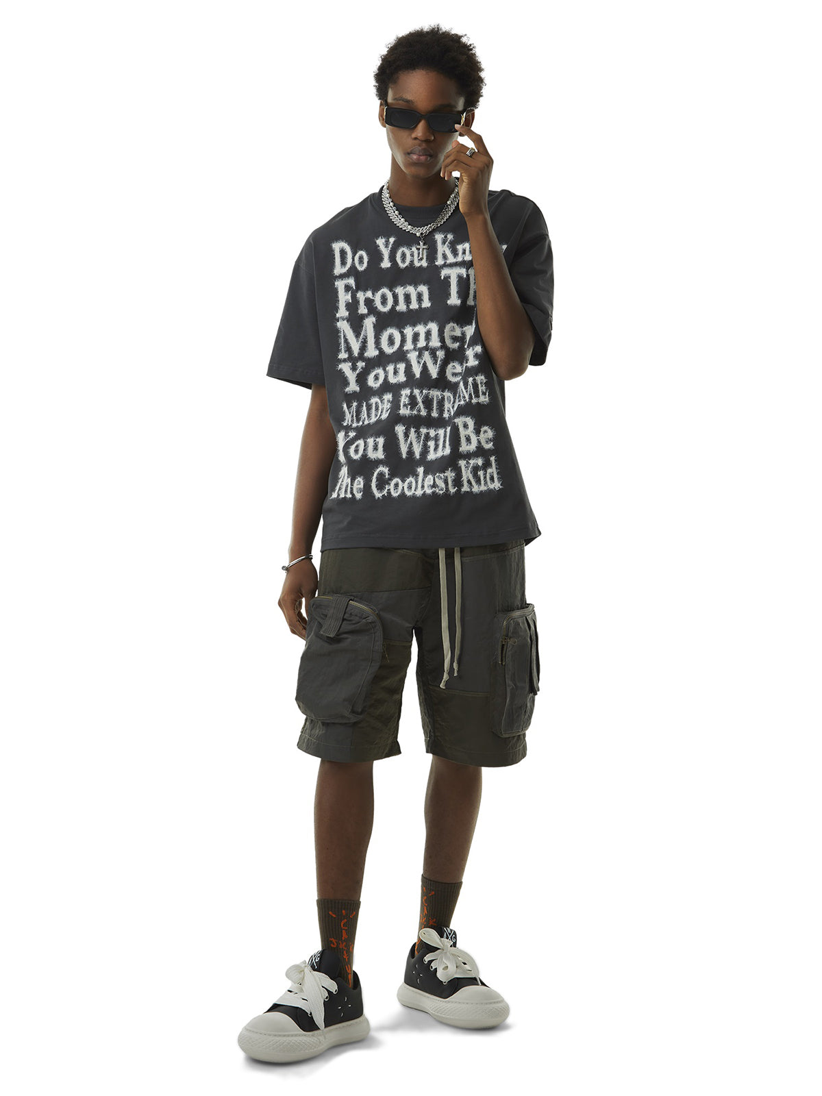 Thesupermade Furry Funny Slogan Street Rap T-shirt - 2053