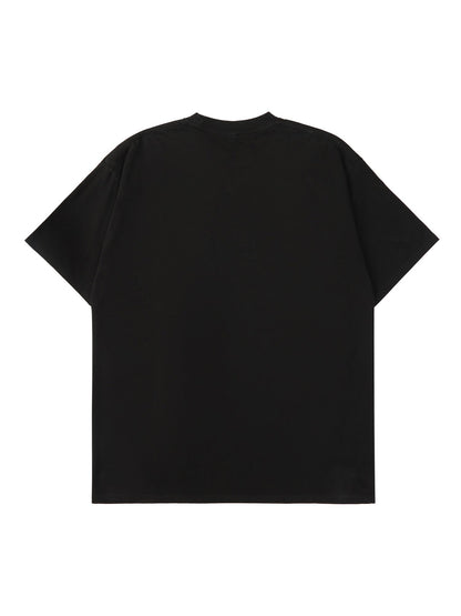 Thesupermade Street Contrast Color Embroidered T-shirt