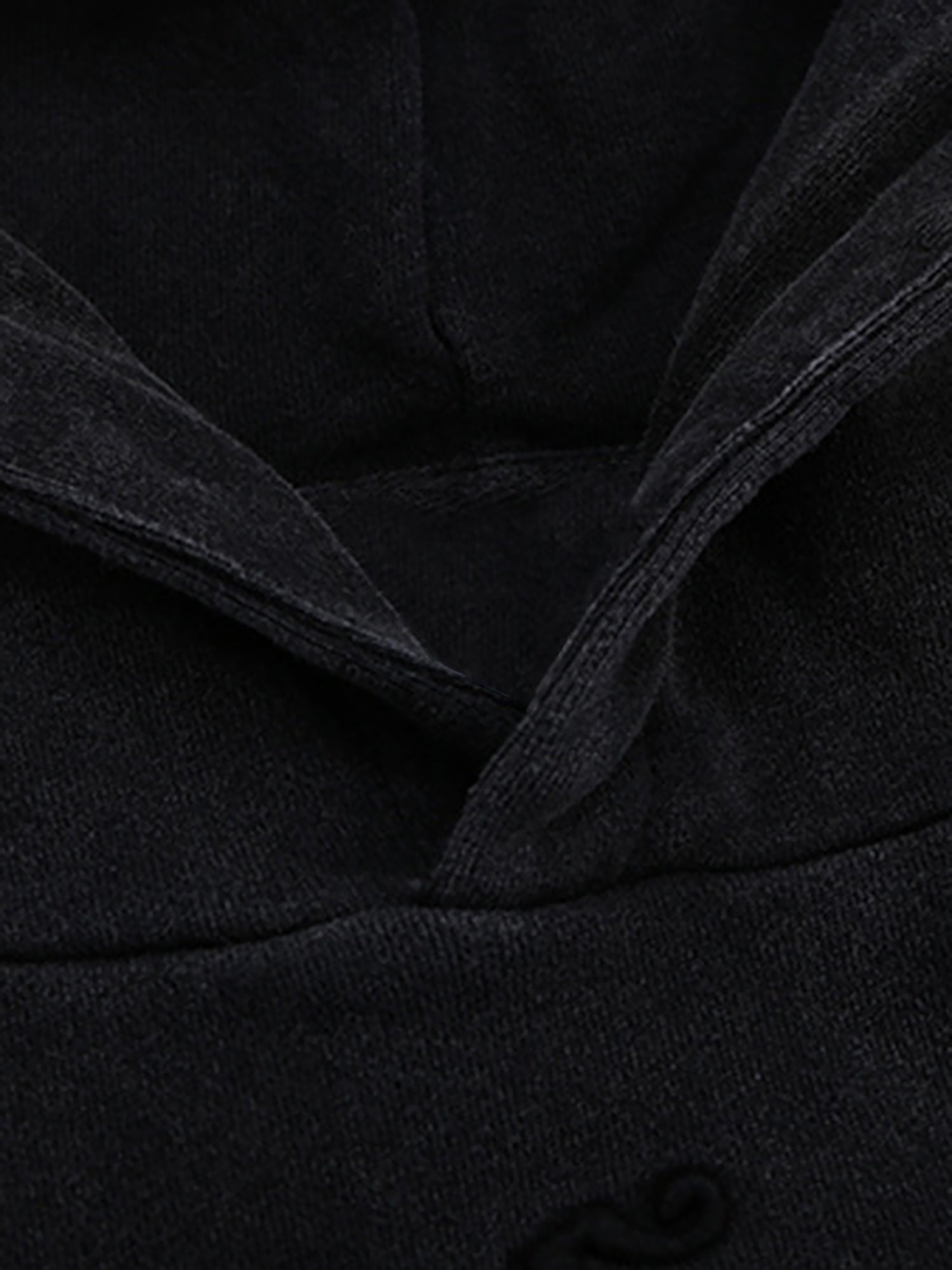 Thesupermade Washed Splicing Hoodie – 1985