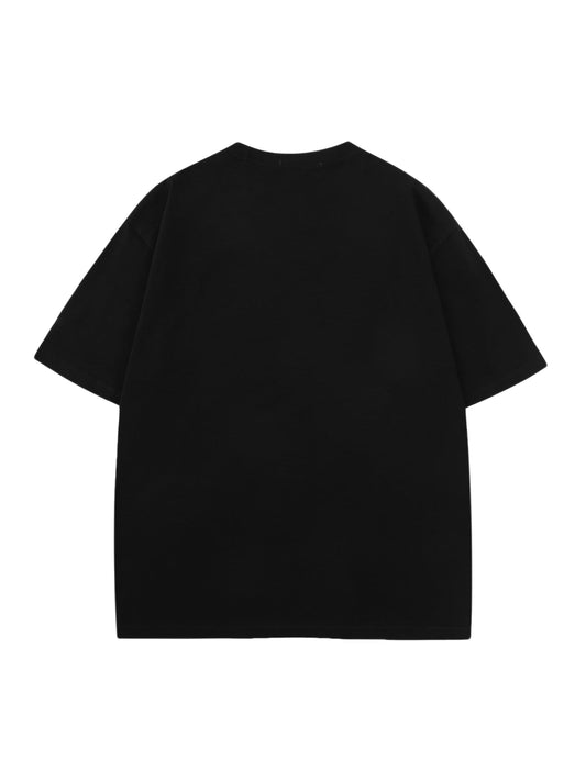 T-shirt hip-hop imprimé tête Thesupermade - 1564