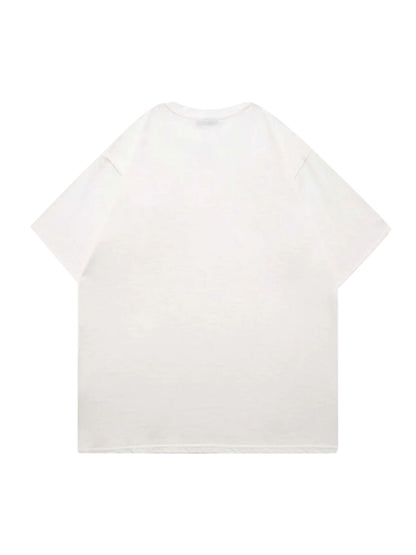 Thesupermade T-Shirt mit Phantom-Porträt-Aufdruck -1187 
