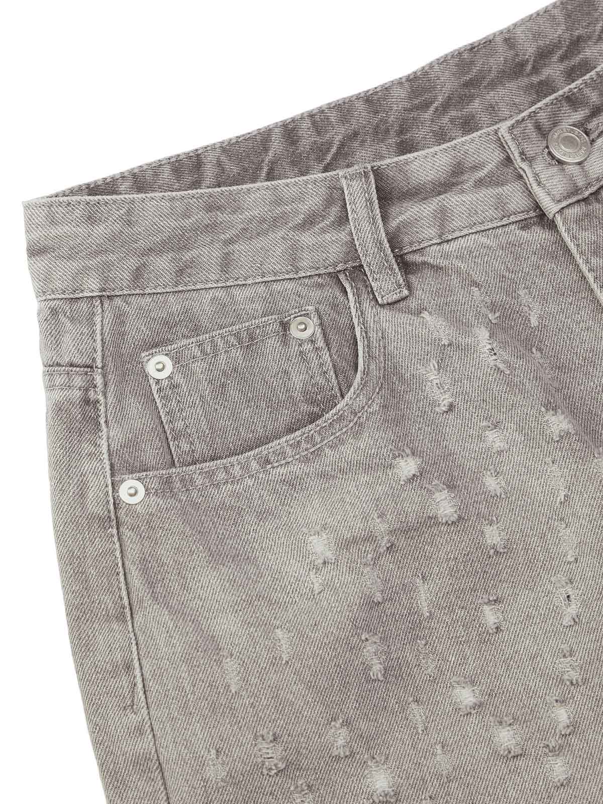 Short en jean déchiré de style niche Thesupermade High Street
