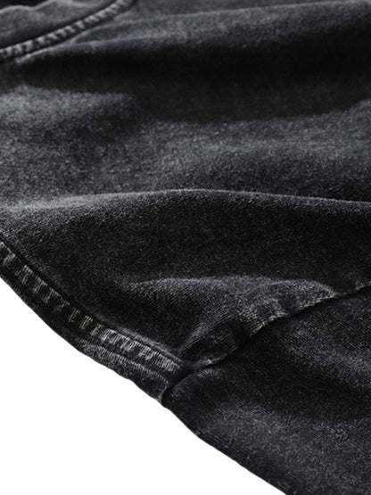 Thesupermade Vintage Skull Crew Neck Sweatshirt