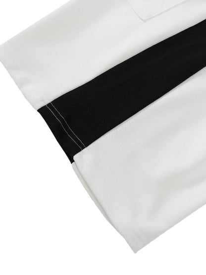 Short décontracté imprimé à code couleur Thesupermade