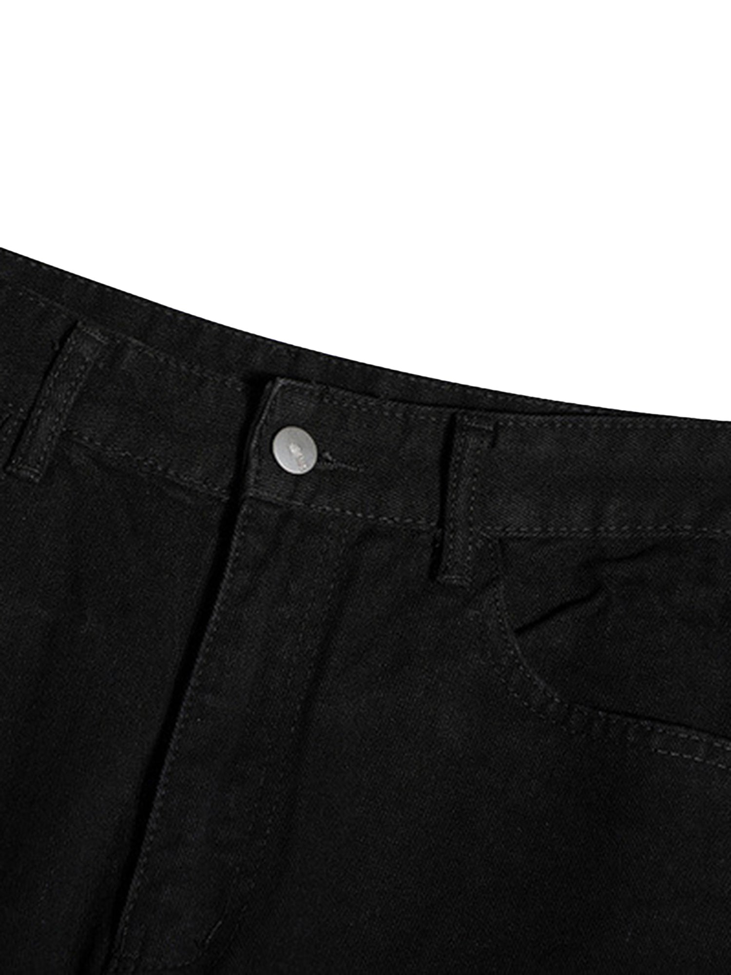 Thesupermade Jeans mit aufgestickten Buchstaben „Burning Text“ – 1478 