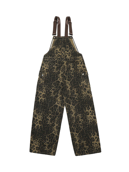Thesupermade Arbeitsoverall im Streetstyle mit Leopardenmuster – 2020 