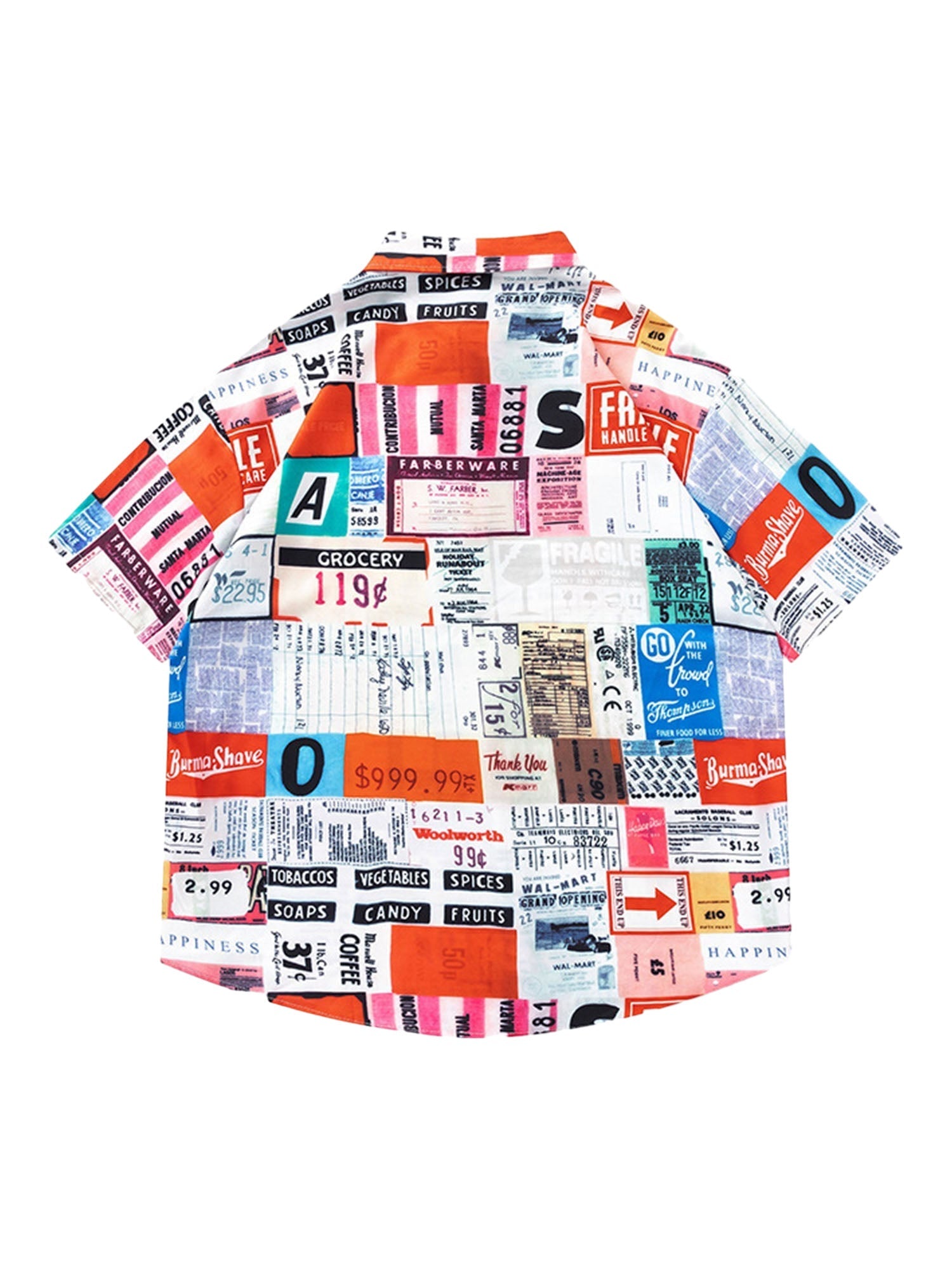 Thesupermade Street Full Printed Short-sleeved Shirts