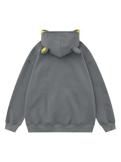 Sweat à capuche brodé étoile Thesupermade - 1843