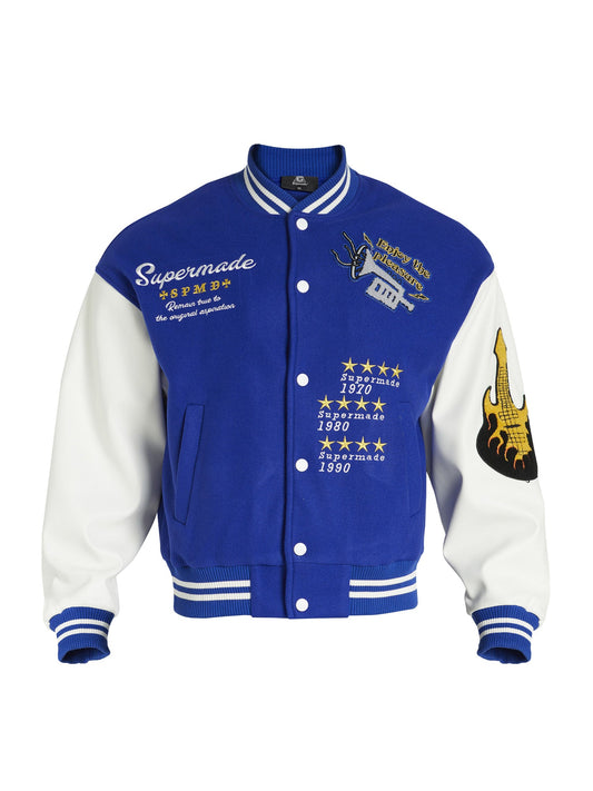 Die bestickte Baseballjacke von Supermade -1319