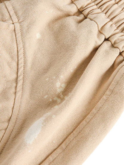 Short hip-hop rétro à motif hiéroglyphique Thesupermade