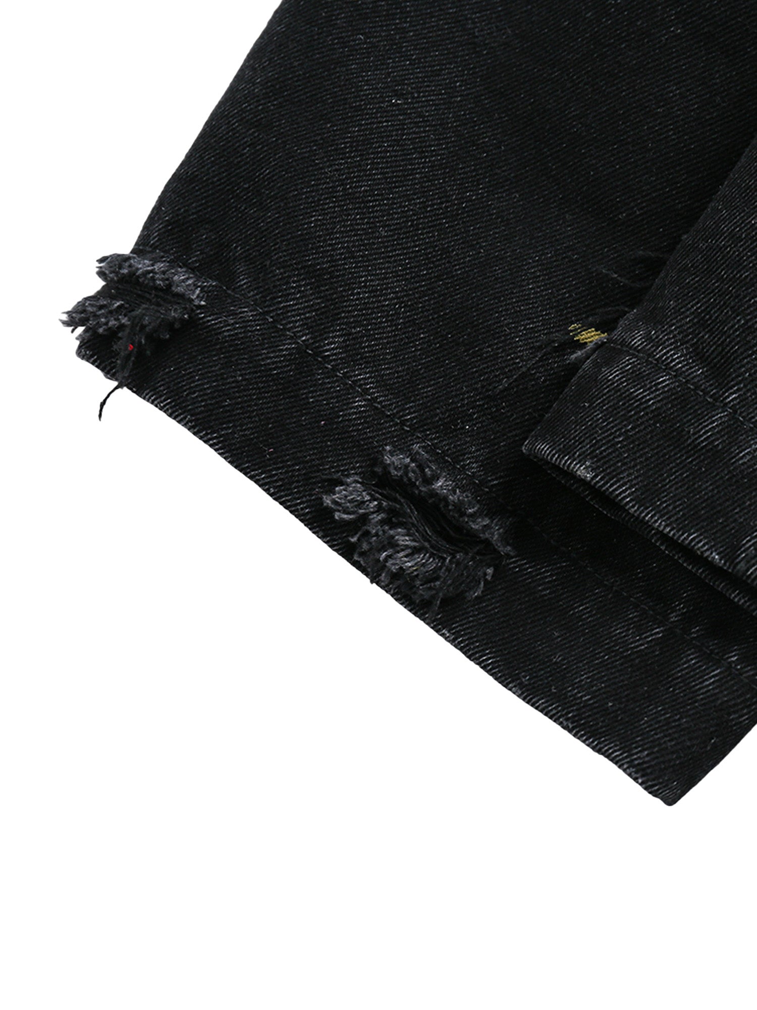 Thesupermade Jeansjacke mit Retro-Patchwork-Buchstaben – 2117
