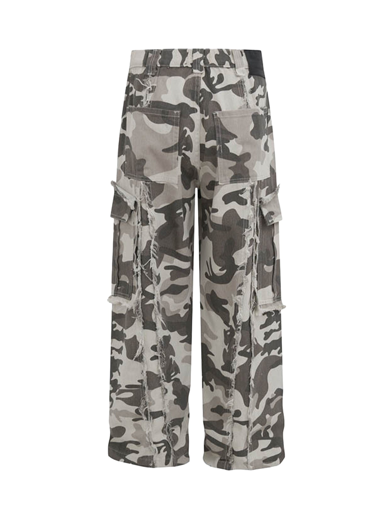 Camouflage Multi-pocket Camo Cargo Pants