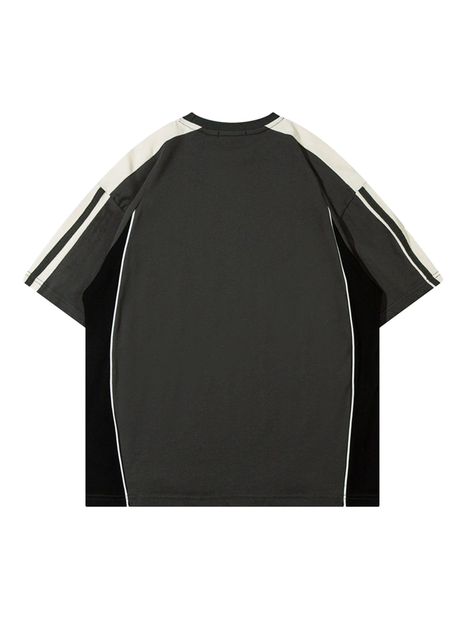 T-shirt de course à bandes colorées - 2076