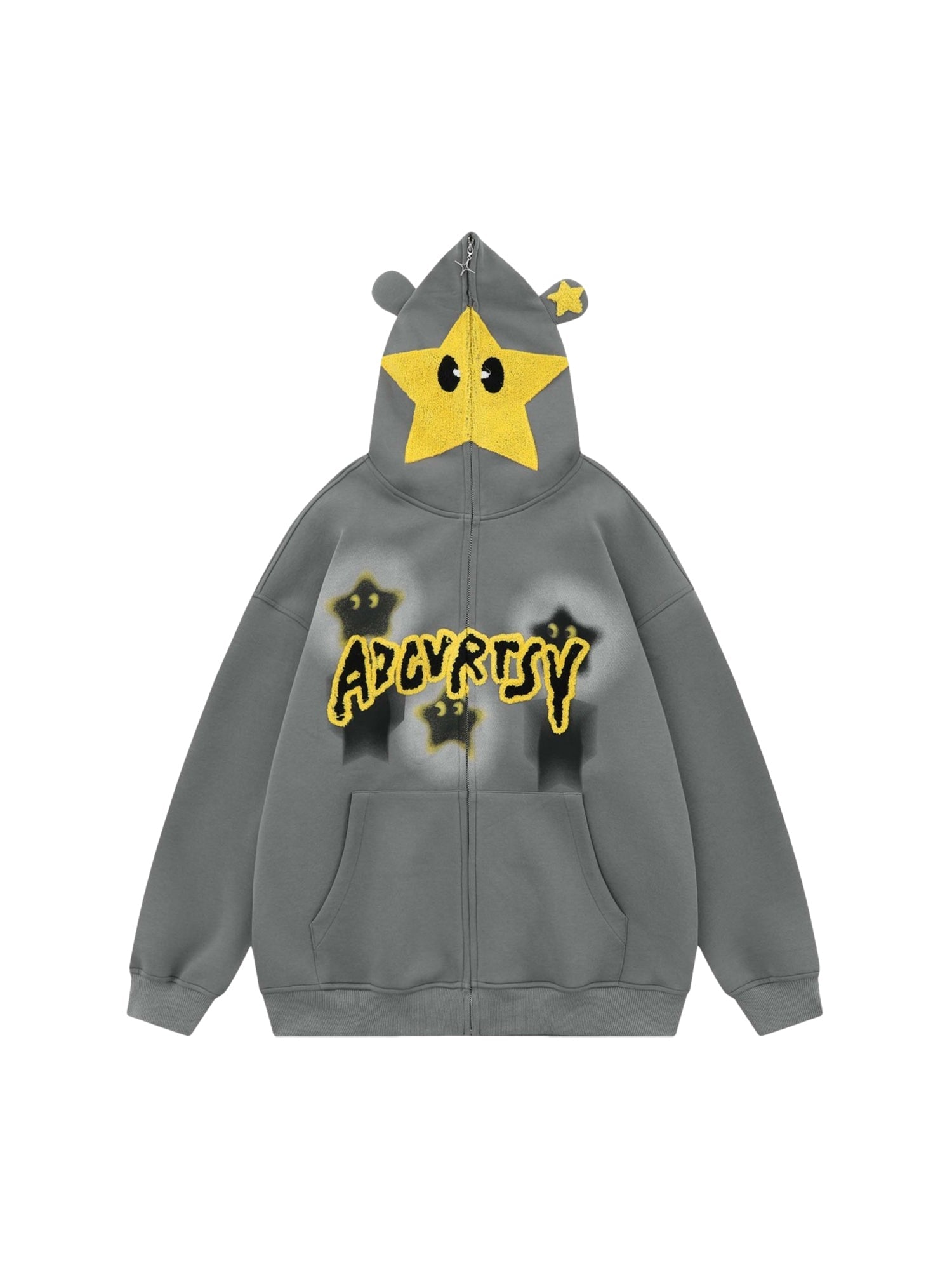 Sweat à capuche brodé étoile Thesupermade - 1843