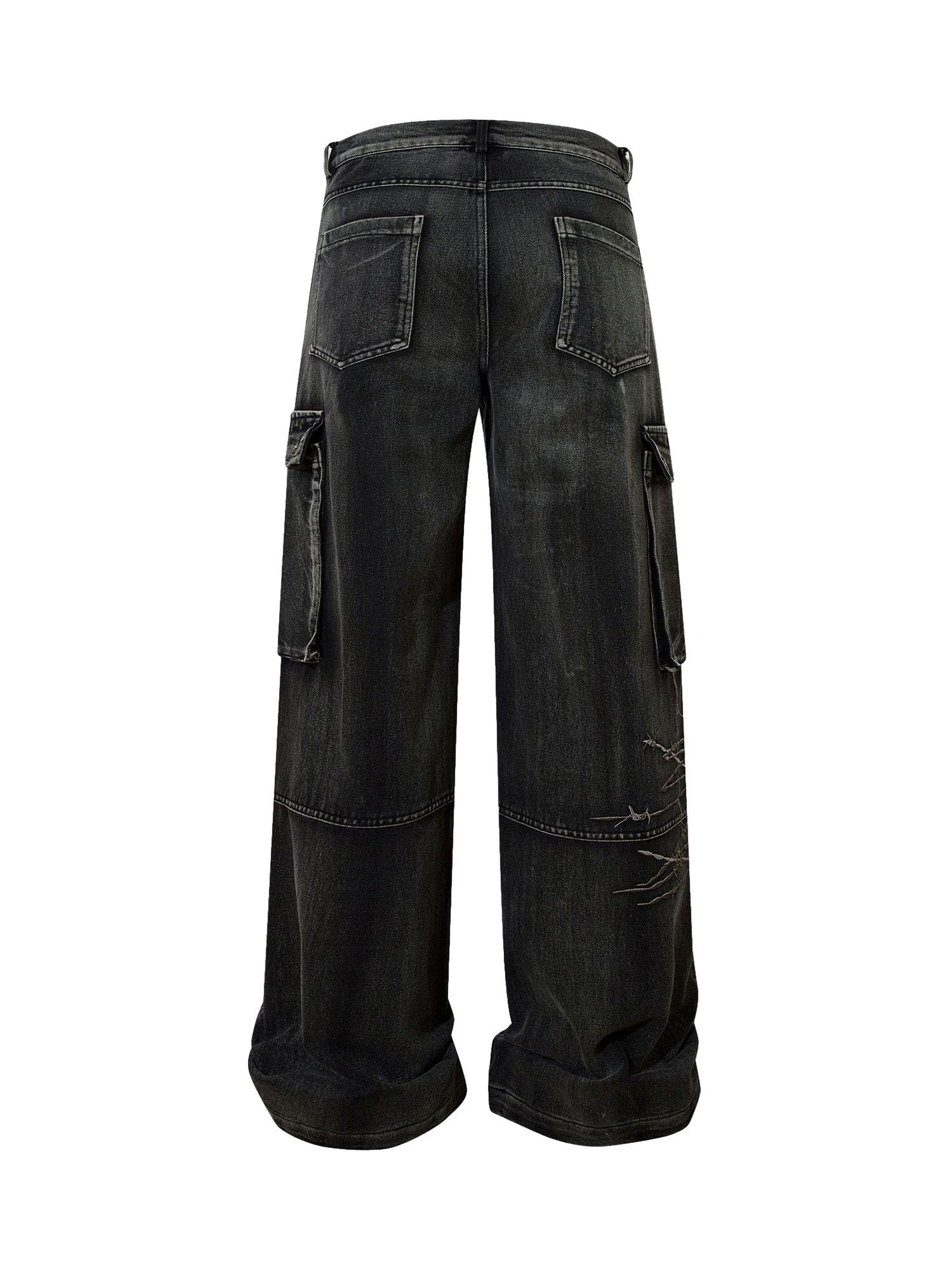 Jean hip-hop brodé Thesupermade High Street - 2122