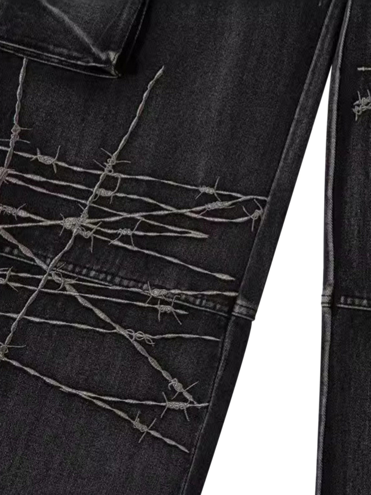 Jean hip-hop brodé Thesupermade High Street - 2122
