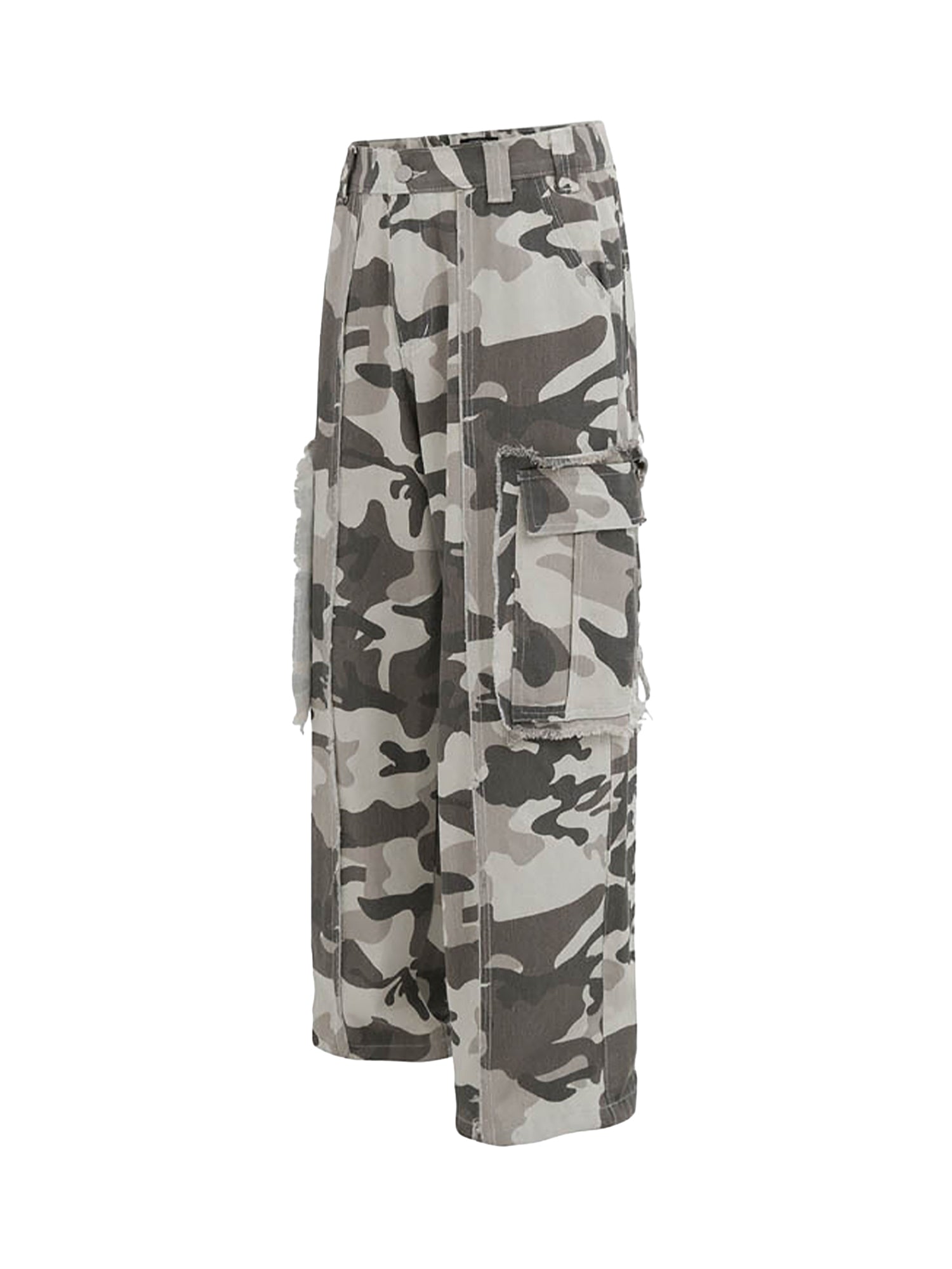 Camouflage Multi-pocket Camo Cargo Pants