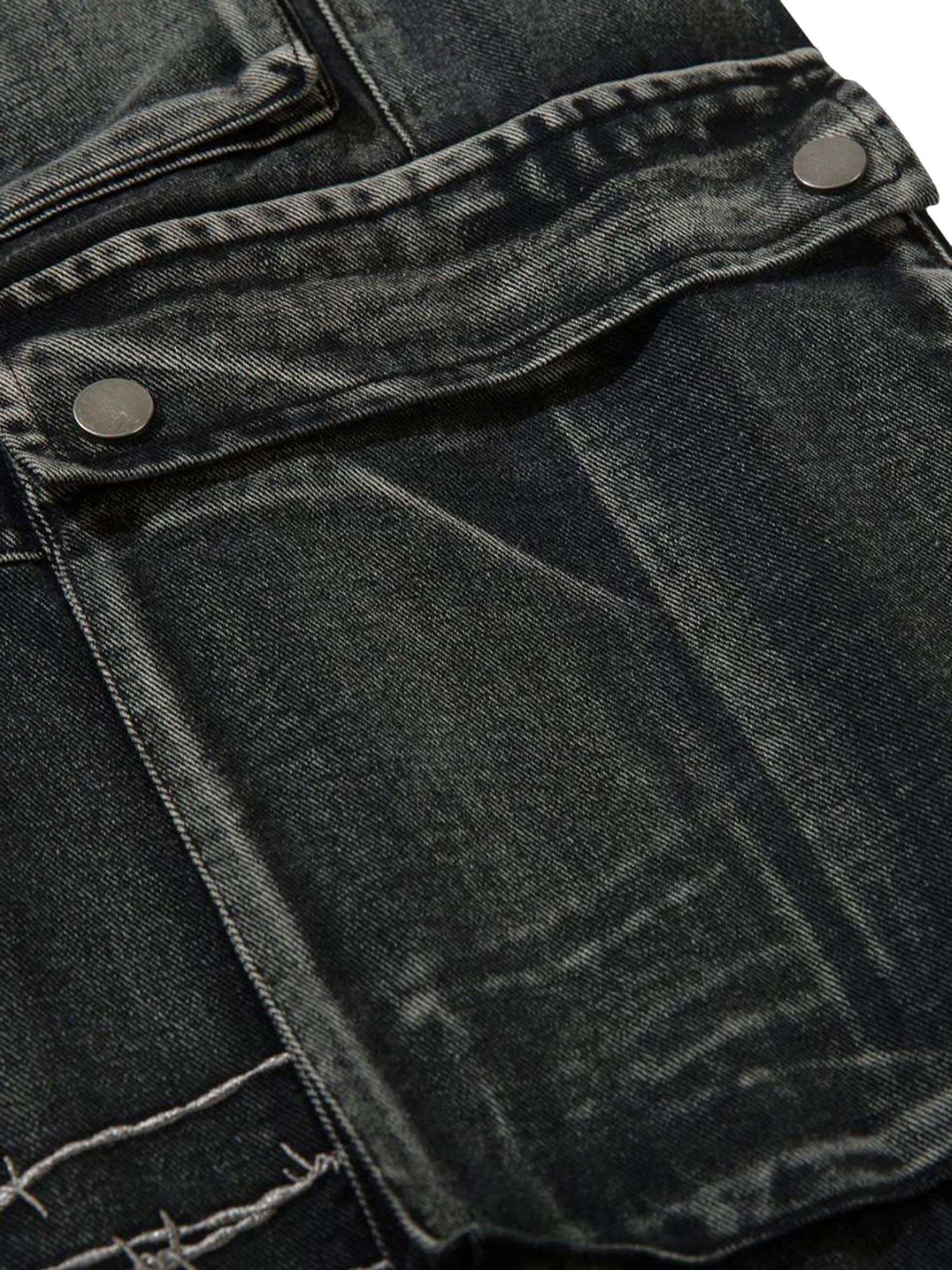Jean hip-hop brodé Thesupermade High Street - 2122