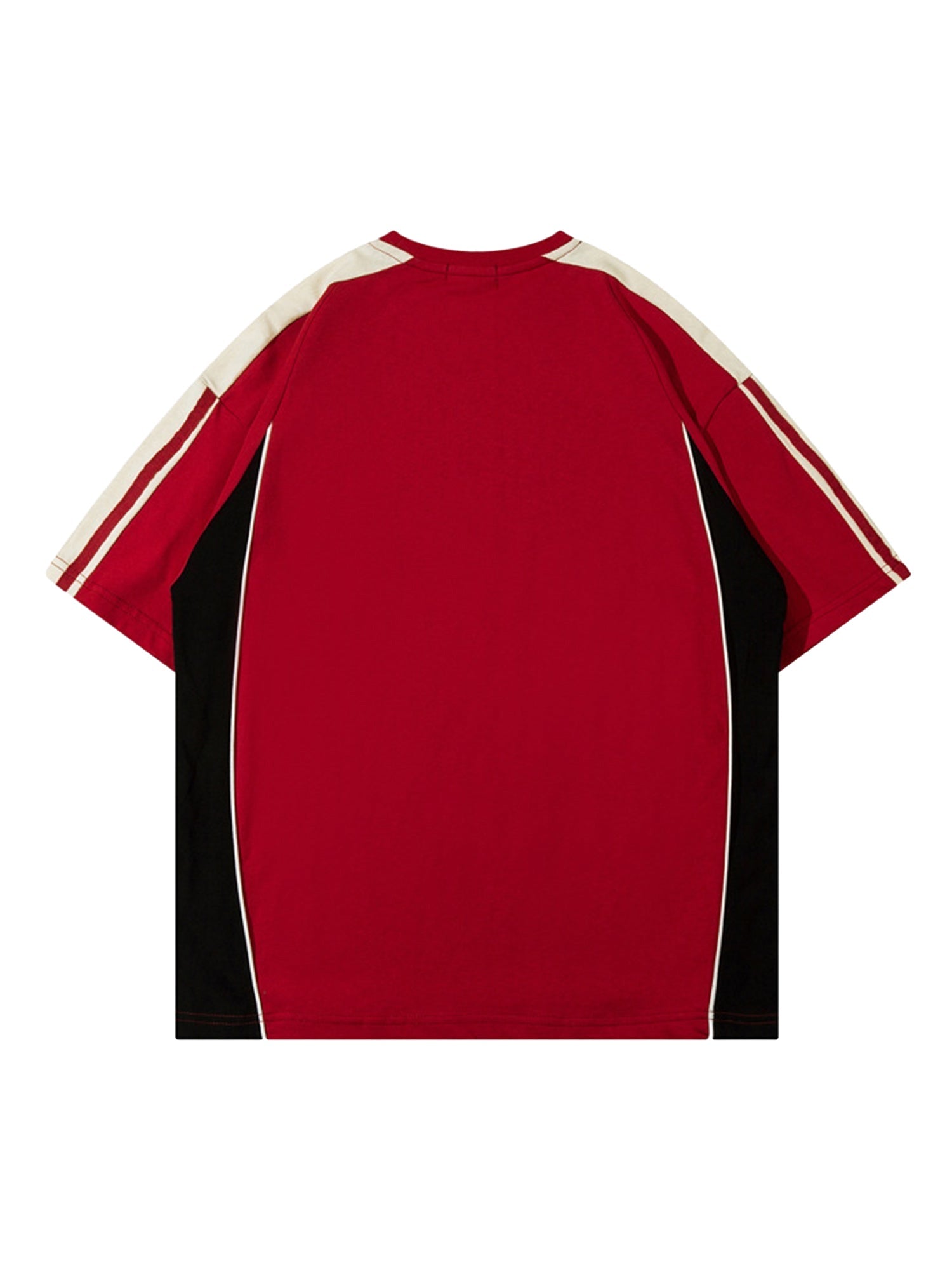 T-shirt de course à bandes colorées - 2076