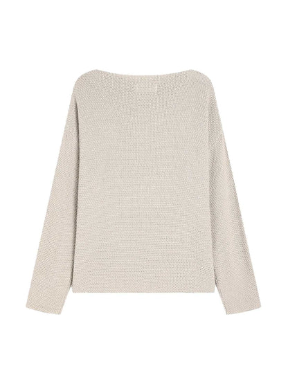 Pull à col bateau découpé en forme d'étoile Supermade