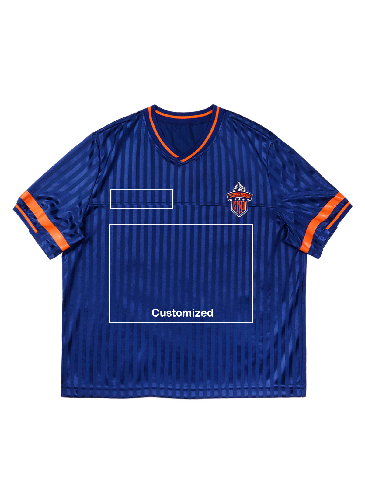 Original gestreiftes Baseball-Jersey-T-Shirt