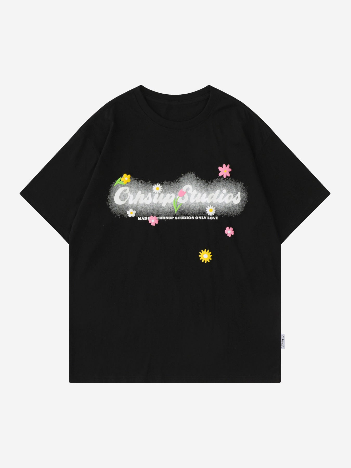 Thesupermade Star Crush Foam Print T-Shirt