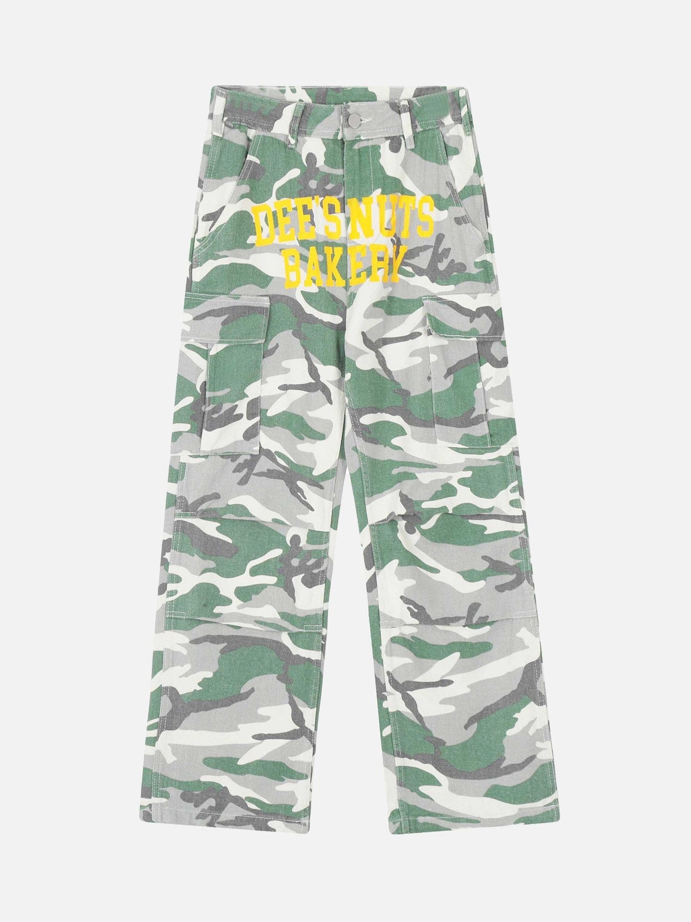 Thesupermade American Monogrammed Camouflage Pants - 1693