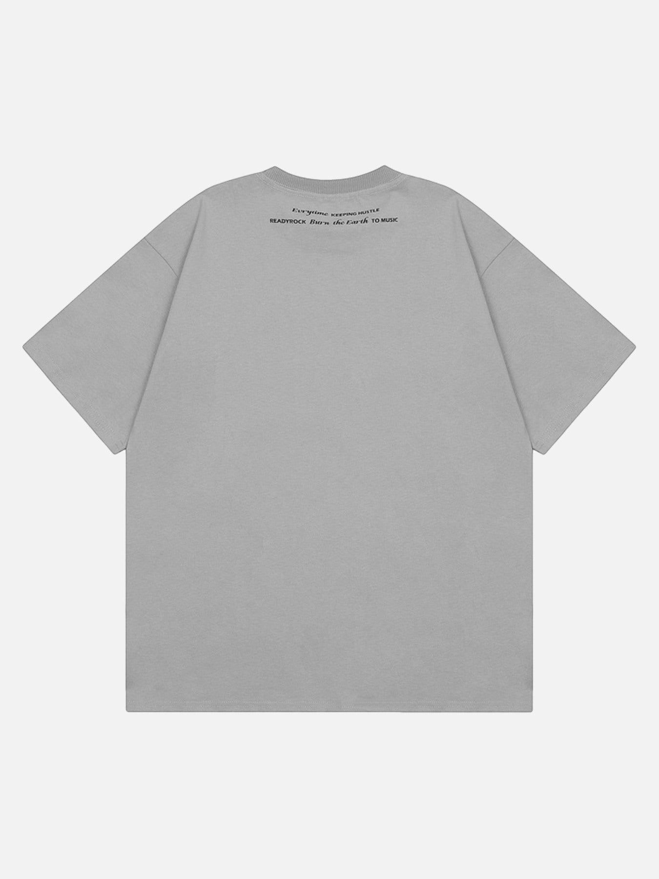 Thesupermade Heavyweight Patchwork Cotton T-Shirt