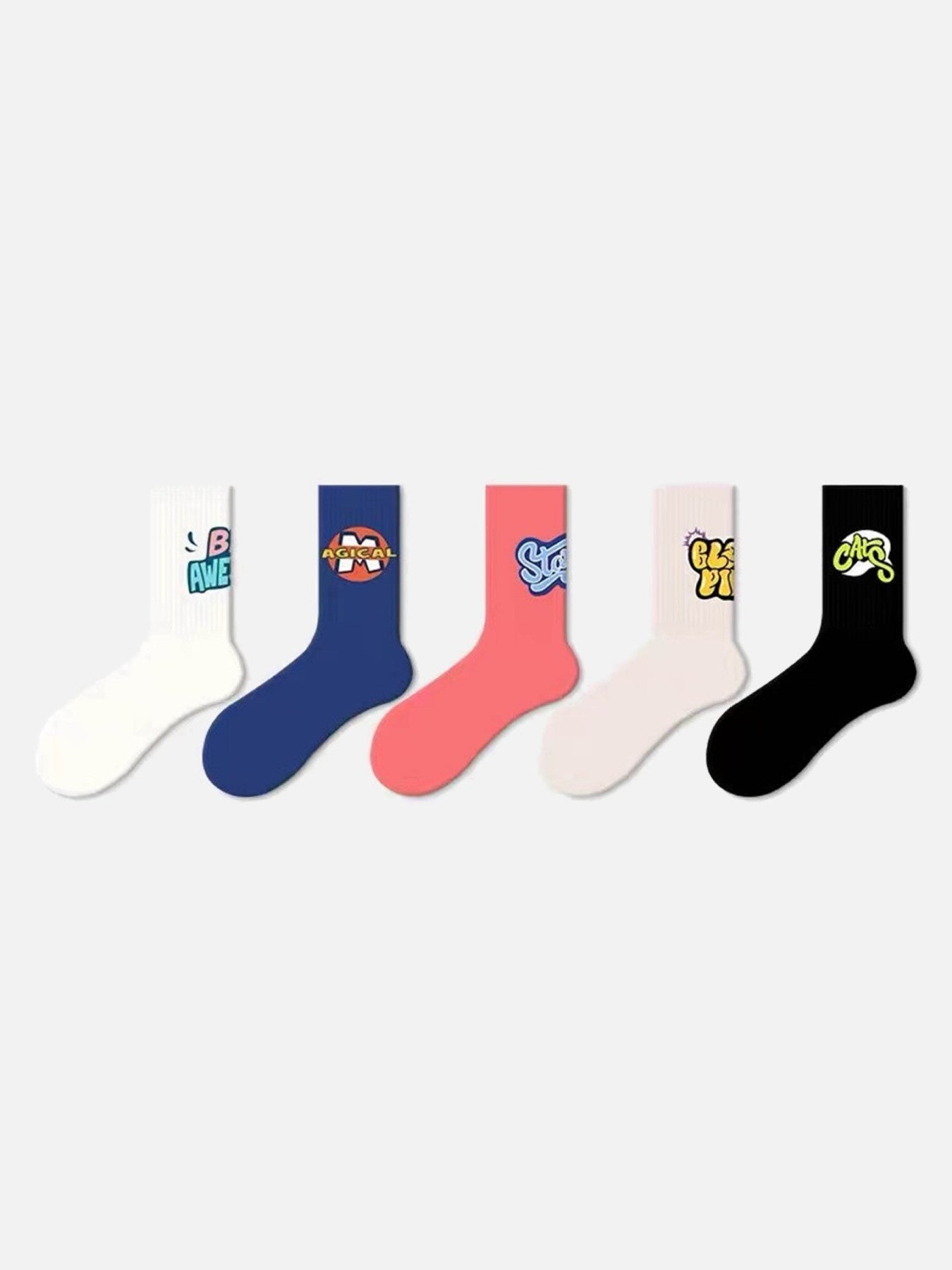 The Supermade Comfortable And Versatile Mid-calf Socks