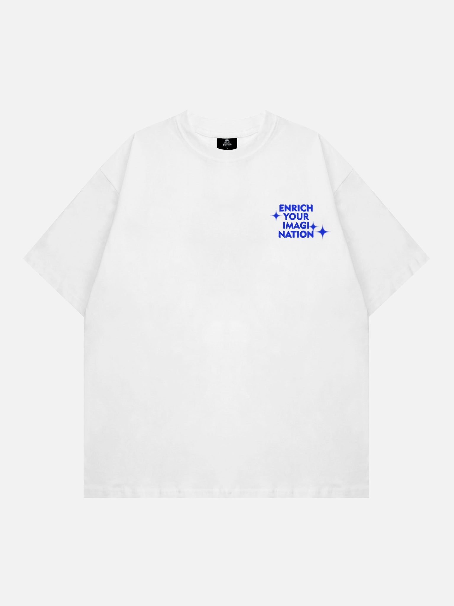 Thesupermade Letter Print Virtual T-Shirt